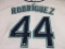 Julio Rodriguez of the Seattle Mariners signed autographed baseball jersey PAAS COA 935
