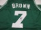 Jaylen Brown of the Boston Celtics signed autographed basketball jersey PAAS COA 504