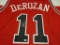 DeMar DeRozan of the Chicago Bulls signed autographed basketball jersey PAAS COA 515