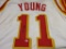 Trae Young of the Atlanta Hawks signed autographed basketball jersey PAAS COA 423