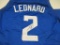 Kawhi Leonard of the LA Clippers signed autographed basketball jersey PAAS COA 608