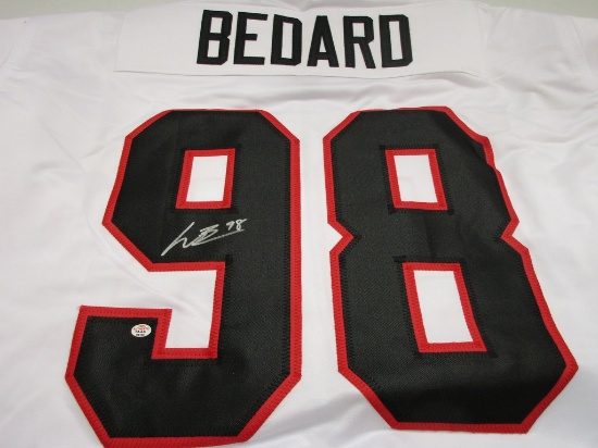 Connor Bedard of the Chicago Blackhawks signed autographed hockey jersey PAAS COA 160