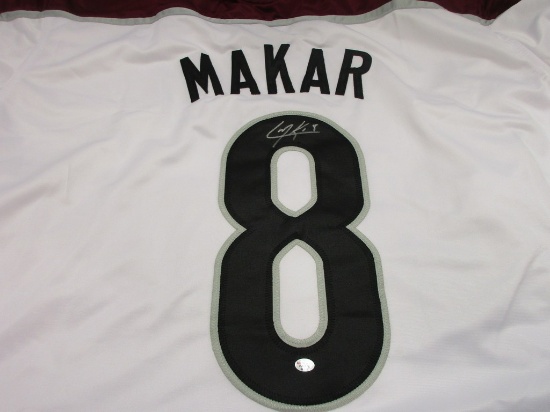 Cale Makar of the Colorado Avalanche signed autographed hockey jersey PAAS COA 603