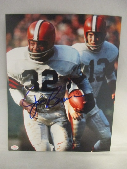 Jim Brown of the Cleveland Browns signed autographed 8x10 photo PAAS COA 903