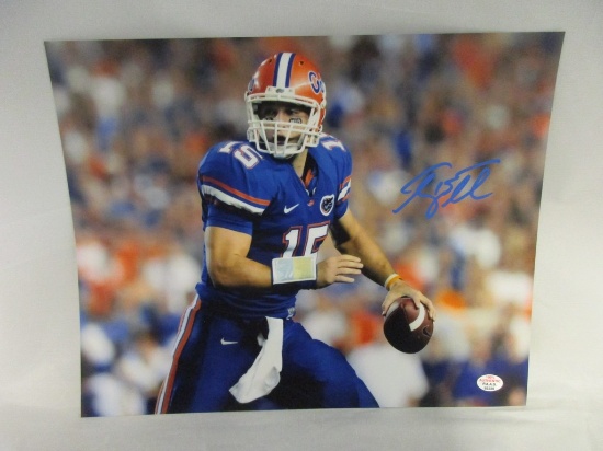 Tim Tebow of the Florida Gators signed autographed 8x10 photo PAAS COA 239