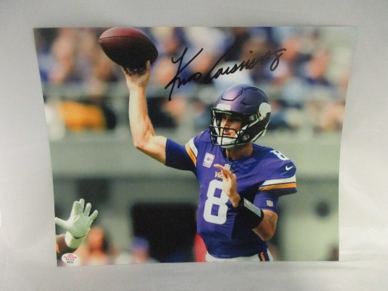Kirk Cousins of the Minnesota Vikings signed autographed 8x10 photo PAAS COA 234