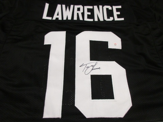 Trevor Lawrence of the Jacksonville Jaguars signed autographed football jersey PAAS COA 572