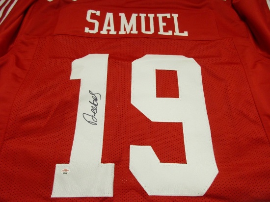 Deebo Samuel of the San Franciso 49ers signed autographed football jersey PAAS COA 604