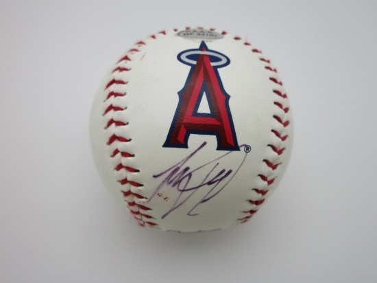 Shohei Ohtani of the LA Angels signed autographed logo baseball PAAS LOA 107