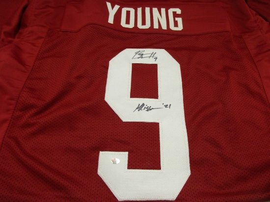 Bryce Young of the Alabama Crimson Tide signed autographed football jersey PAAS COA 581