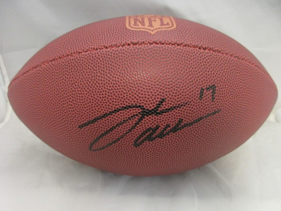 Josh Allen of the Buffalo Bills signed autographed full size brown football PAAS COA 072