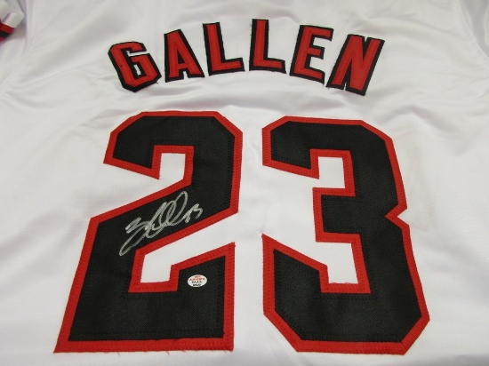 Zac Gallen of the Arizona Diamondbacks signed autographed baseball jersey PAAS COA 920