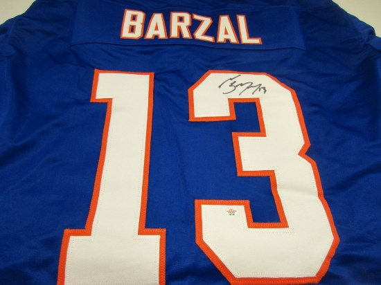 Mathew Barzal of the NY Islanders signed autographed hockey jersey PAAS COA 129
