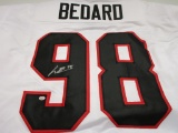 Connor Bedard of the Chicago Blackhawks signed autographed hockey jersey PAAS COA 160