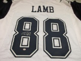 CeeDee Lamb of the Dallas Cowboys signed autographed football jersey PAAS COA 944