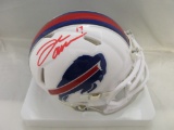 Josh Allen of the Buffalo Bills signed autographed mini football helmet PAAS COA 924