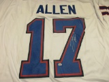 Josh Allen of the Buffalo Bills signed autographed football jersey PAAS COA 654