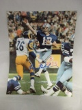 Roger Staubach of the Dallas Cowboys signed autographed 8x10 photo PAAS COA 016