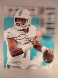 Tua Tagovailoa of the Miami Dolphins signed autographed 8x10 photo PAAS COA 920