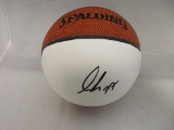 Luka Doncic of the Dallas Mavericks signed autographed mini basketball PAAS COA 683