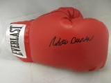 Roberto Duran signed autographed boxing glove PAAS COA 187