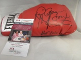 Ray BOOM BOOM Mancini signed autographed boxing glove JSA COA 094