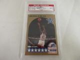 Michael Jordan Bulls 1990-91 NBA Hoops All Star #5 graded PAAS Mint 9