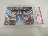 Tom Brady Rob Gronkowski Bucs 2021 Playoff Thunder & Lightning #TL-4 graded PAAS Gem Mint 10