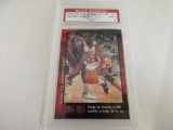 Michael Jordan Bulls 1999 UD Career Collection #25 graded PAAS Mint 9