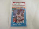 Michael Jordan Bulls 1990 Fleer All Star #5 graded PAAS Mint 8.5