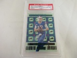 Josh Allen Bills 2022 Contenders Green #WT-JA graded PAAS Gem Mint 10
