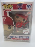 Bryce Harper of the Philadelphia Phillies signed autographed Funko Pop PAAS COA 719