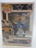 Troy Aikman of the Dallas Cowboys signed autographed Funko Pop PAAS COA 020