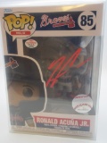 Ronald Acuna Jr of the Atlanta Braves signed autographed Funko Pop PAAS COA 704