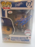 Mookie Betts of the LA Dodgers signed autographed Funko Pop PAAS COA 692