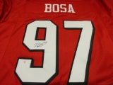 Nick Bosa of the San Francisco 49ers signed autographed football jersey PAAS COA 799