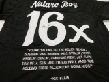 Ric Flair WWE signed autographed quote jersey JSA COA Sticker 418