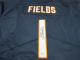 Justin Fields of the Chicago Bears signed autographed football jersey PAAS COA 314