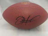 Jalen Hurts of the Philadelphia Eagles signed autographed full size brown football PAAS COA 077