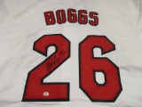 Wade Boggs of the Boston Red Sox signed autographed baseball jersey PAAS COA 834