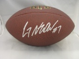 CJ Stroud of the Houston Texans signed autographed full size brown football PAAS COA 492