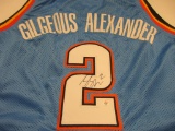 Shai Gilgeous-Alexander of the OKC Thunder signed autographed basketball jersey PAAS COA 344