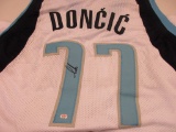 Luka Doncic of the Dallas Mavericks signed autographed basketball jersey PAAS COA XXX