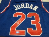 Michael Jordan of the Chicago Bulls signed autographed ALL STAR basketball jersey ERA COA 421