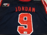 Michael Jordan of the Chicago Bulls signed autographed TEAM USA basketball jersey ERA COA 940