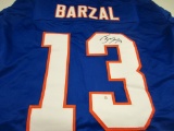 Mathew Barzal of the NY Islanders signed autographed hockey jersey PAAS COA 129