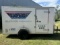 2019 15' Single Axle Enclosed V Nose Trailer