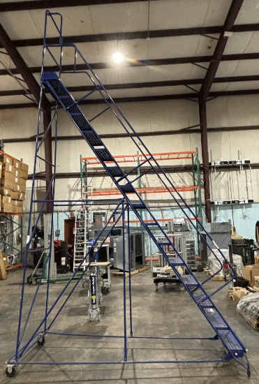 Louisville Steel Warehouse Ladder