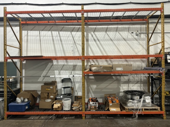 8' x 12' Pallet Racking Tear Drop 20K Lbs.