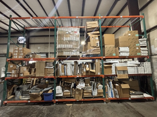 LIKE NEW 8' x 16' Pallet Racking Tear Drop 20K Lbs.